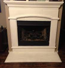 Paint Brick Paneling In Fireplace