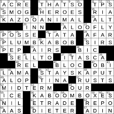 la times crossword 12 apr 19 friday