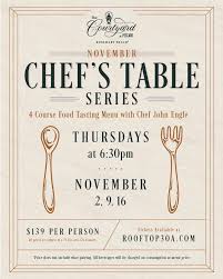 table series with chef john engle 30a