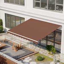 Outsunny 10 X 13 Electric Awning