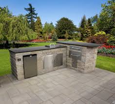 Penn stone offers a range of solutions to create a functional and versatile outdoor cooking center for nearly any budget. Outdoor Custom Built In Kitchen Islands Stone Granite Veneer