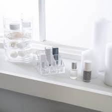 simplify 9 compartment clear plastic