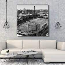 Red Sox Canvas Wall Art Aerial View
