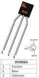 Image result for 2n3906 electronic components