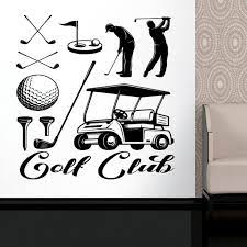 Golf Wall Decal Golf Wall Sticker Golf