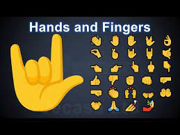 emoji meanings part 3 hands and