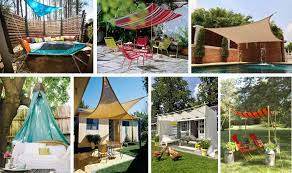 16 easy diy backyard sun shade ideas