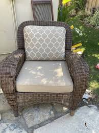 Hampton Bay Outdoor Lounge Chair With