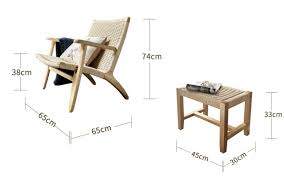 rattan lounge chair with foot stool