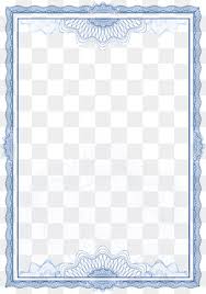 Certificate Border Png Images Vectors And Psd Files Free
