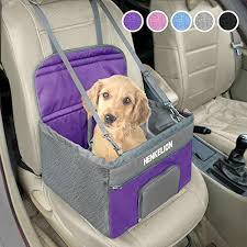 Dog Car Safety Seat W Belt Straps For
