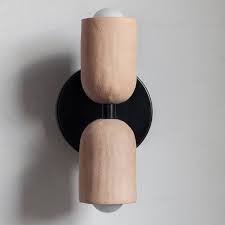 Ceramic Up Down Slim Wall Sconce By In