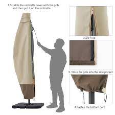 Brown Patio Umbrella Covers