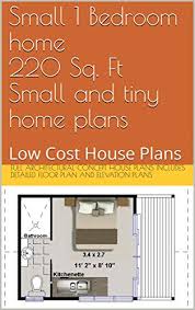 Styles range from woodsy cottages (ideal for affordable vacation homes in the mountains or at the. Small 1 Bedroom Home 220 Sq Ft Small And Tiny Home Plans Low Cost House Plans Ebook Plans Full Architectural Concept House Plans Includes Detailed Floor Plan And Elevation Designs Australian