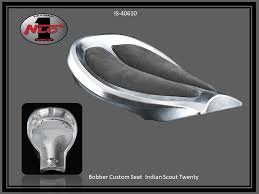 is 40610 aluminium bobber seat indian