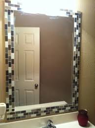 bathroom mirror