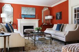 75 living room with red walls ideas you