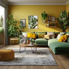 Mid Century Living Room Paint Colors