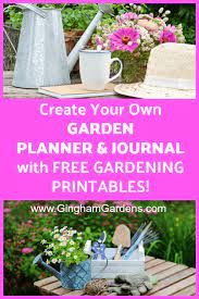 Diy Garden Journal And Planner