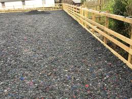 horse arena surfaces pegs rubber