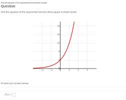 Exponential Function Given