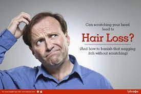 can scratching your head lead to hair