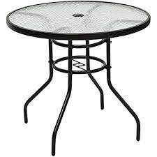 Tangkula 32 Outdoor Patio Table Round