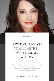 a makeup artist with eugenia weston