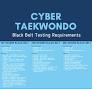 Kukkiwon Black Belt Certification - Cyber Taekwondo