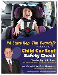 Twardzik Hosts Child Car Seat Safety