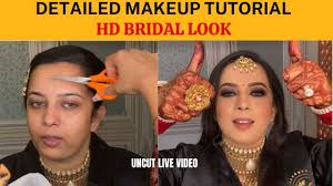 uncut indian bridal makeup tutorial by