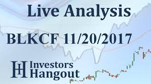 Blkcf Stock Live Analysis 11 20 2017