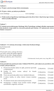 Fraszki I Treny Kochanowskiego Test - Sprawdzian 4 Imię i nazwisko Klasa Ocena - PDF Darmowe pobieranie