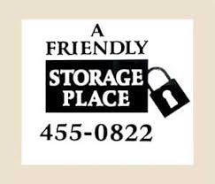 a friendly storage place self storage