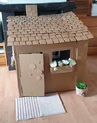 Fabriquer une cabane en carton