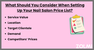 how to build your nail salon list