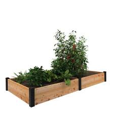 8 Ft Natural Cedar Raised Garden Bed