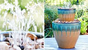 two tier patio water fountain