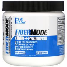 evlution nutrition fibermode fiber probiotic unflavored 6 98 oz 198 g