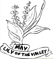 As is well known creative activities play an important role in child development. 05 May Lily Of Valley 1 Coloring Page For Kids Free Flowers Printable Coloring Pages Online For Kids Coloringpages101 Com Coloring Pages For Kids