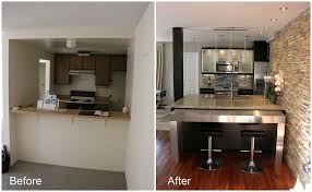 It's better to show you our before and after photos then just talk about them! Modern Kitchen Makeover Ideas Before And After