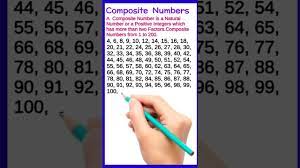 composite numbers prime number