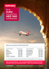 fly for less to india air arabia