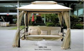 Outdoor Swing With Mosquito Net Shs 196