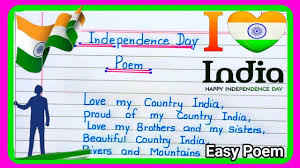 desh bhakti poem poem on independence