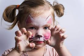 make homemade face paint with kids