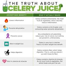 the truth about celery juice