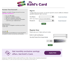 There was just one problem. Www Kohls Com Activate Kohl S Credit Card Activation