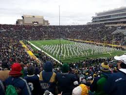 notre dame stadium section 3 home of