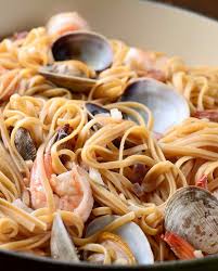 shrimp and clam linguine life s ambrosia